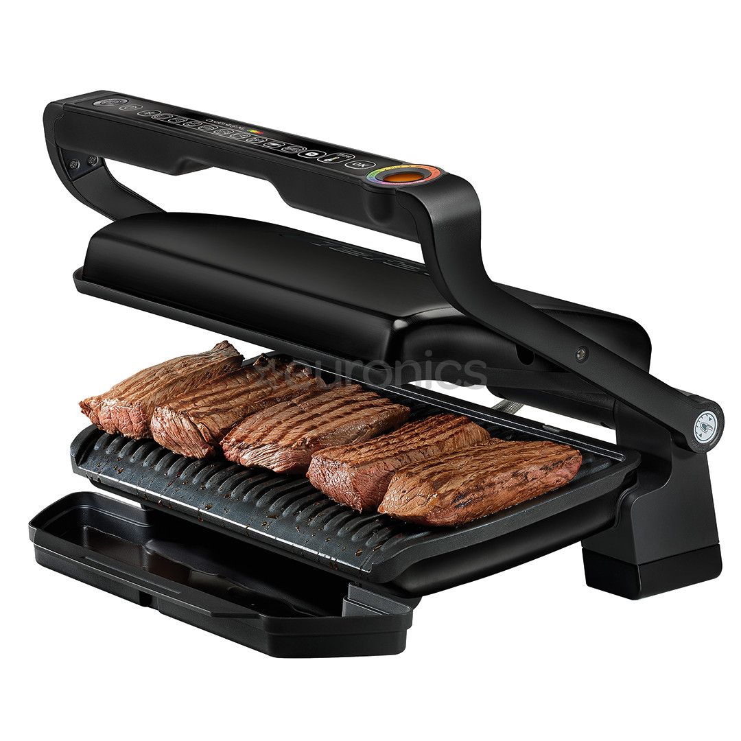Tefal Optigrill+XL, 2100 Вт, черный - Электрический гриль