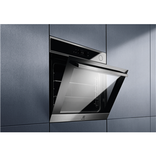 Electrolux SteamCrisp 700, 72 L, roostevaba teras - Integreeritav ahi