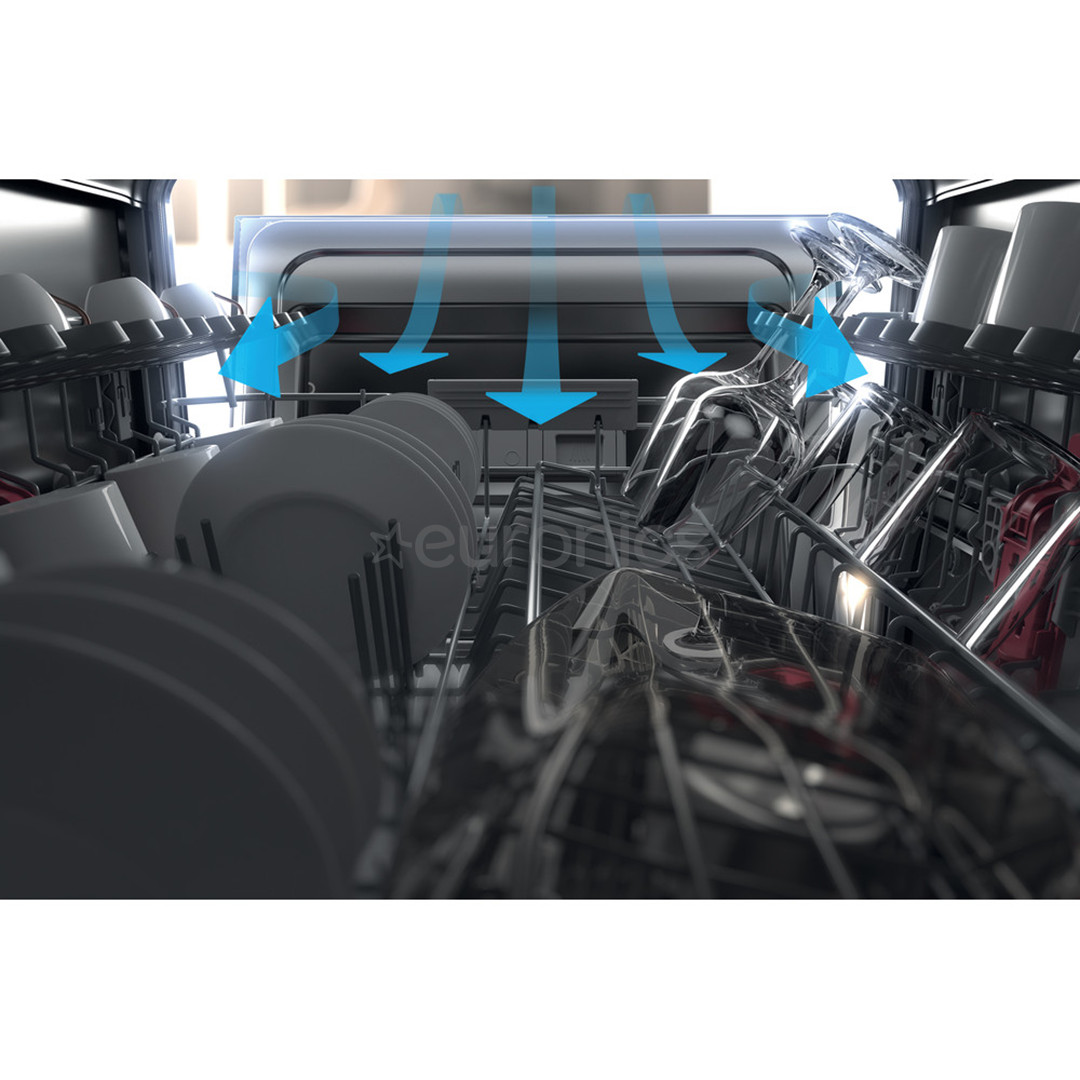 Whirlpool, 15 nõudekomplekti - Integreeritav nõudepesumasin