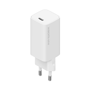 Xiaomi Mi GaN, USB-C, 65 W, white - Wall charger