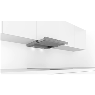 Bosch, 388 m³/h, width 59.8 cm, silver - Built-in Cooker Hood