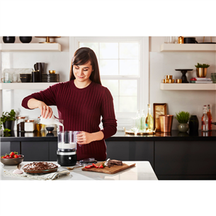 KitchenAid, black - Cordless mini Food Processor
