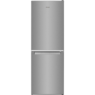 Whirlpool, 308 L, height 177 cm, inox - Refrigerator