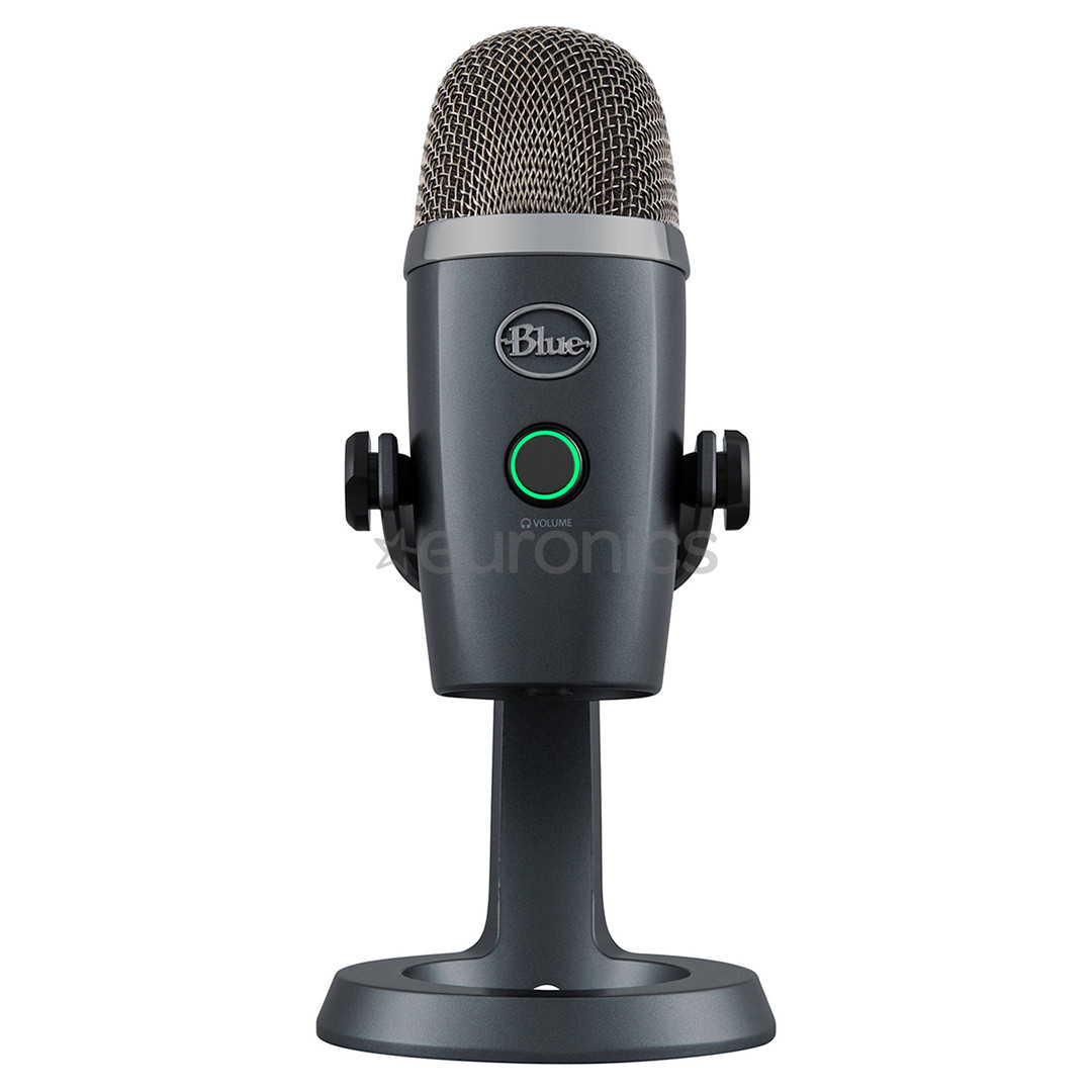 Blue Yeti Nano, USB, серый - Микрофон