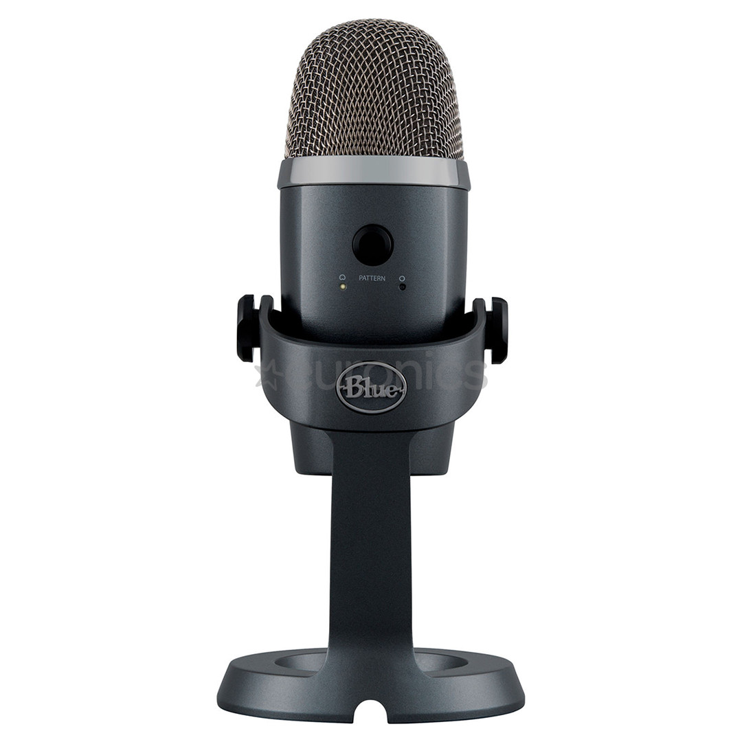 Blue Yeti Nano, USB, серый - Микрофон