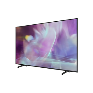 Samsung AirSlim QLED 4K UHD, 65'', боковые ножки, черный - Телевизор