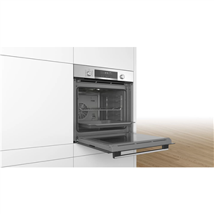 Bosch Serie 6, catalytic cleaning, 71 L, inox - Built-in Oven