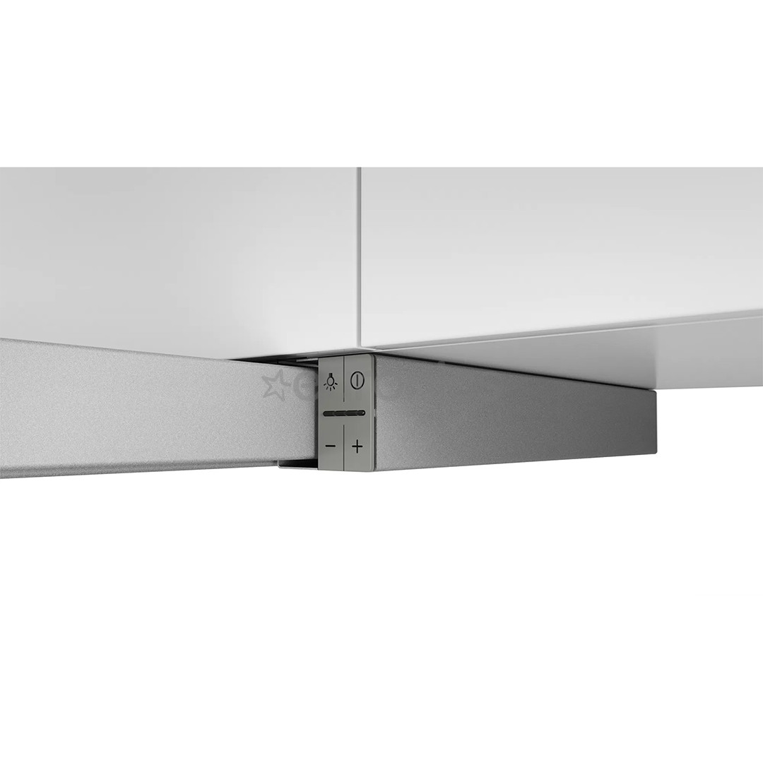 Bosch, 404 m³/h, laius 59,8 cm, hõbedane - Integreeritav õhupuhasti