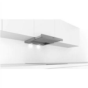 Bosch, 404 m³/h, width 59.8 cm, silver - Built-in Cooker Hood