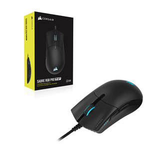 Corsair Sabre Pro Champion Series, must - Juhtmega optiline hiir