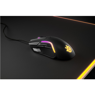 SteelSeries Rival 5, must - Juhtmega optiline hiir