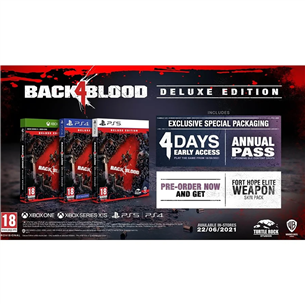 PS4 mäng Back 4 Blood Deluxe Edition