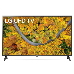 LG UP7500, 43'', 4K UHD, LED LCD, jalad äärtes, must - Teler