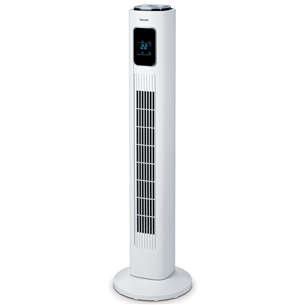 Beurer, 50 W, white/black - Tower fan