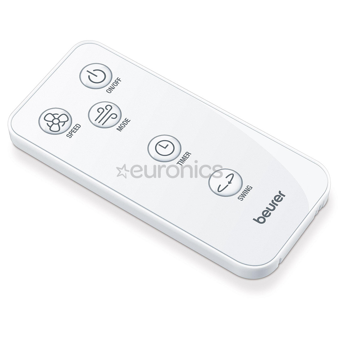 Beurer, 50 Вт, белый/черный - Вентилятор