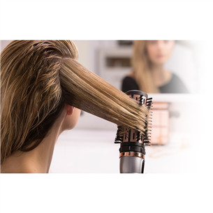 Remington Keratin Protect, 1000 Вт, серый/розовое золото - Вращающаяся фен-щетка