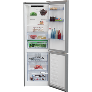 Beko NoFrost, height 185.2 cm, 324 L, gray - Refrigerator