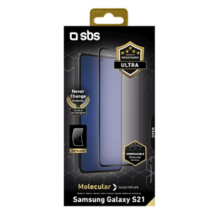 Samsung Galaxy S21 ekraanikaitseklaas SBS Molecular