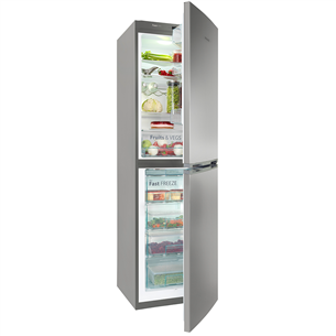 Snaige SuperFrost, height 194.5 cm, 300 L, stainless steel - Refrigerator