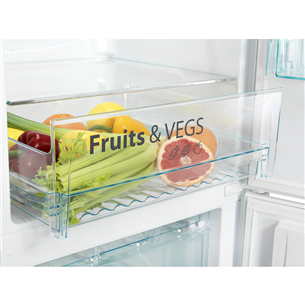 Snaige SuperFrost, height 194.5 cm, 300 L, stainless steel - Refrigerator