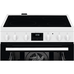 Electrolux SurroundCook 300, AirFry, 73 L, white - Freestanding Ceramic Cooker