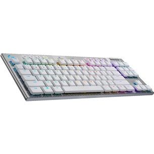 Logitech G915 TKL Tactile, US, white - Wireless Keyboard