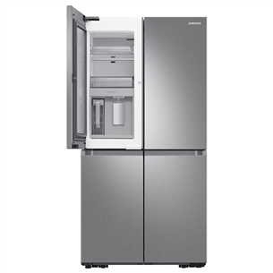 Samsung, 647 L, height 183 cm, silver - SBS Refrigerator