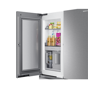 Samsung, 647 L, height 183 cm, silver - SBS Refrigerator