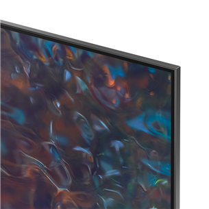 Samsung Neo QLED 4K UHD, 65'', jalg keskel, tumehall - Teler