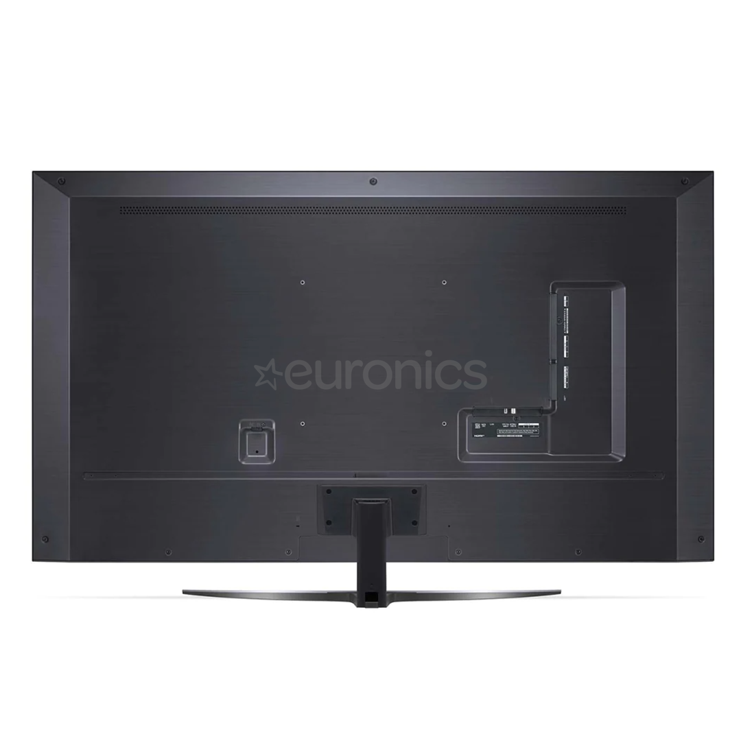 LG NanoCell 4K UHD, 65'', jalg keskel, must - Teler