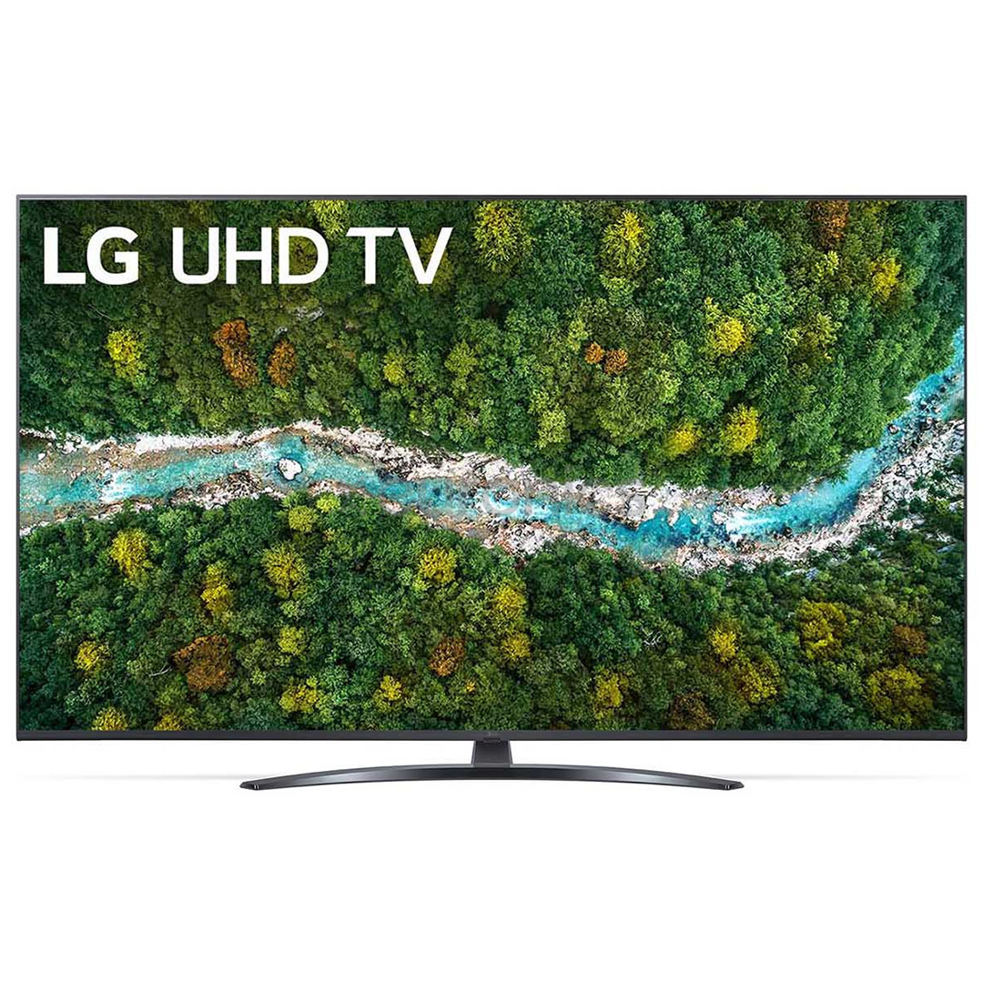 LG LCD 4K UHD, 55'', jalg keskel, must - Teler