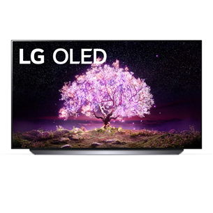 LG OLED55C11LB, 55'', 4K UHD, OLED, central stand, black - TV