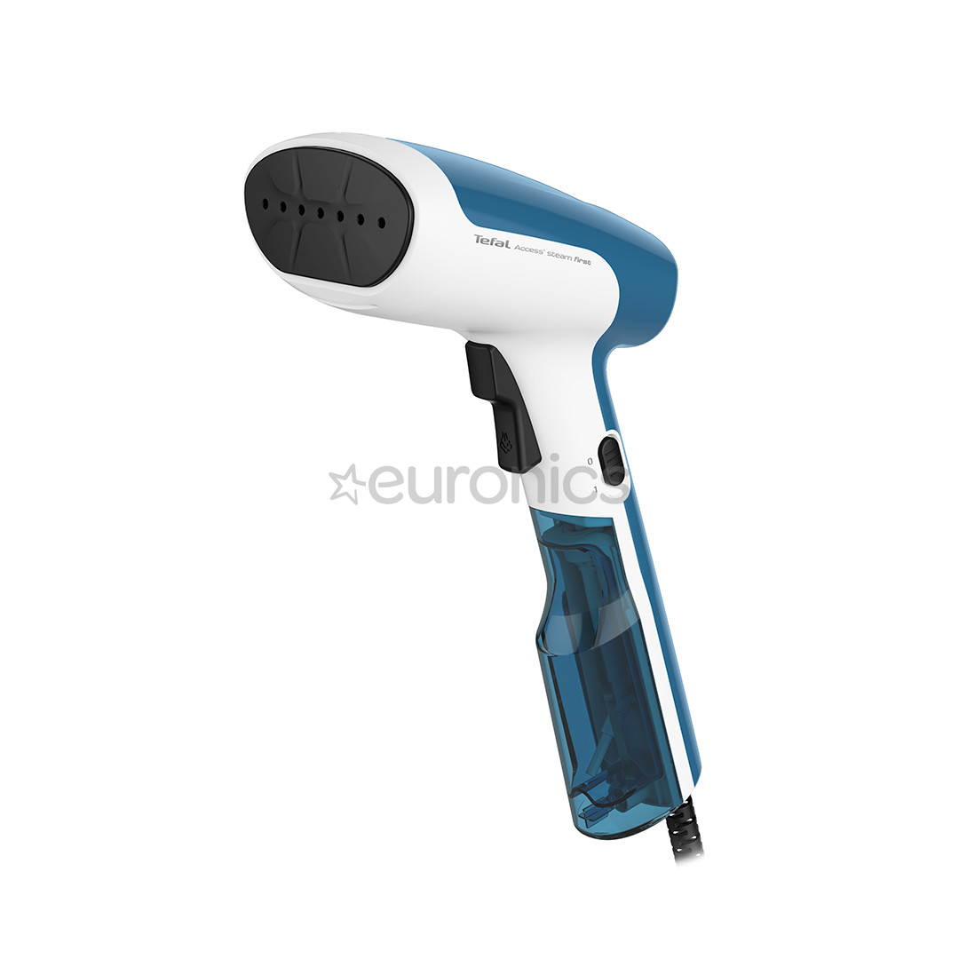 Tefal Access Steam First, 1300 W, white/blue - Handheld clothing steamer