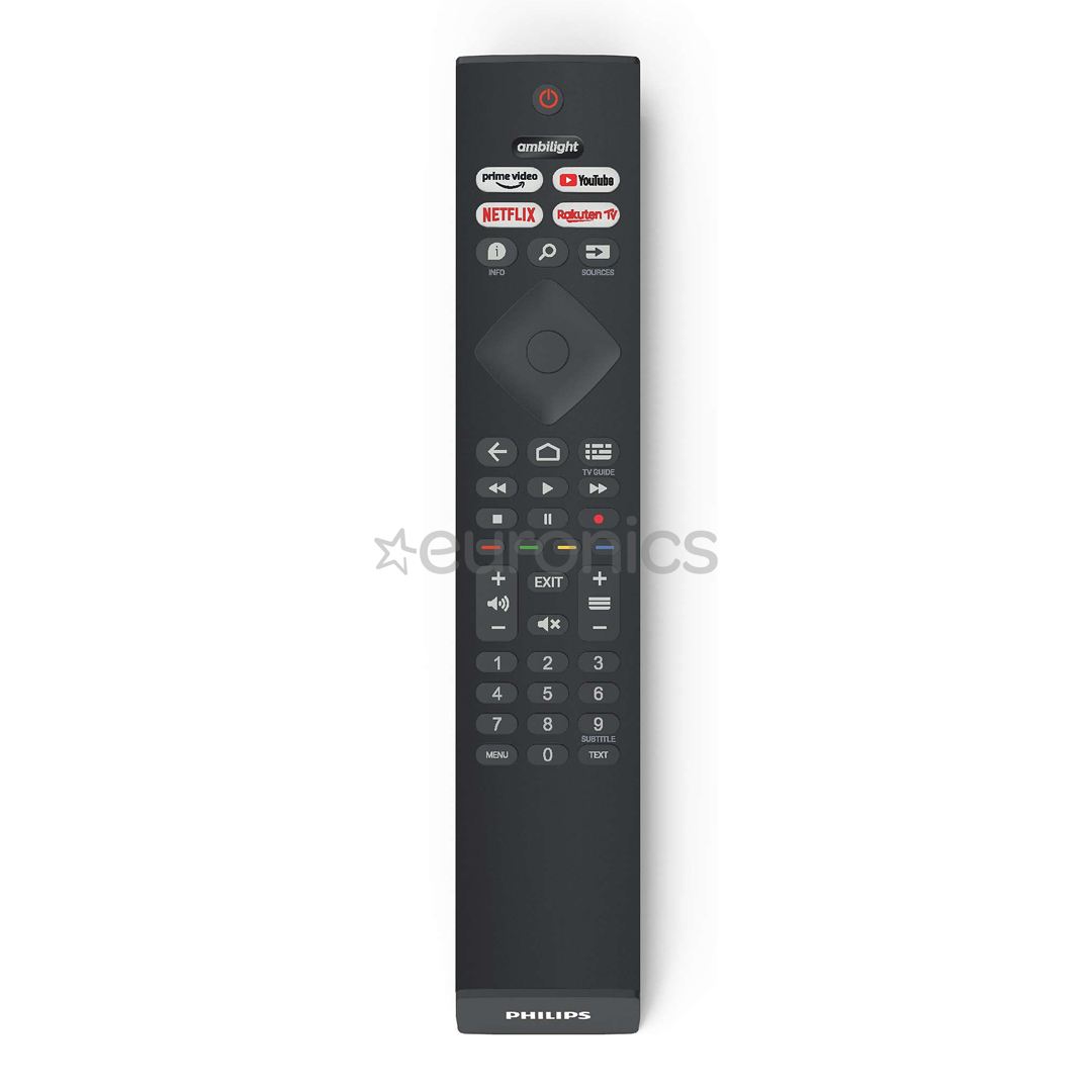 Philips LCD 4K UHD, 43", jalad äärtes, tumehall - Teler