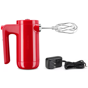 KitchenAid, red - Cordless hand mixer