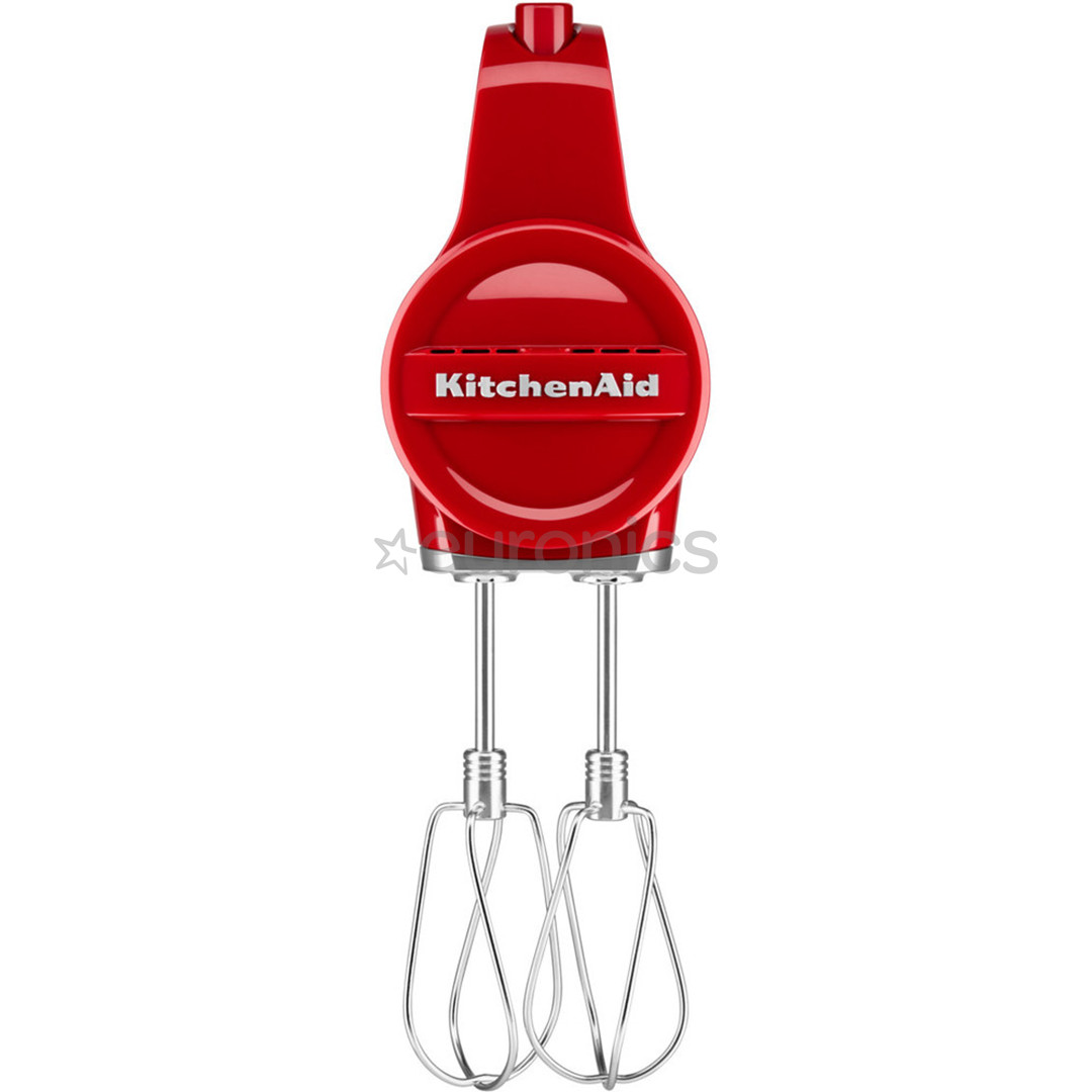 KitchenAid, red - Cordless hand mixer