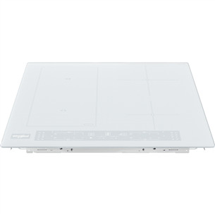 Whirlpool, width 59 cm, frameless, white - Built-in Induction Hob
