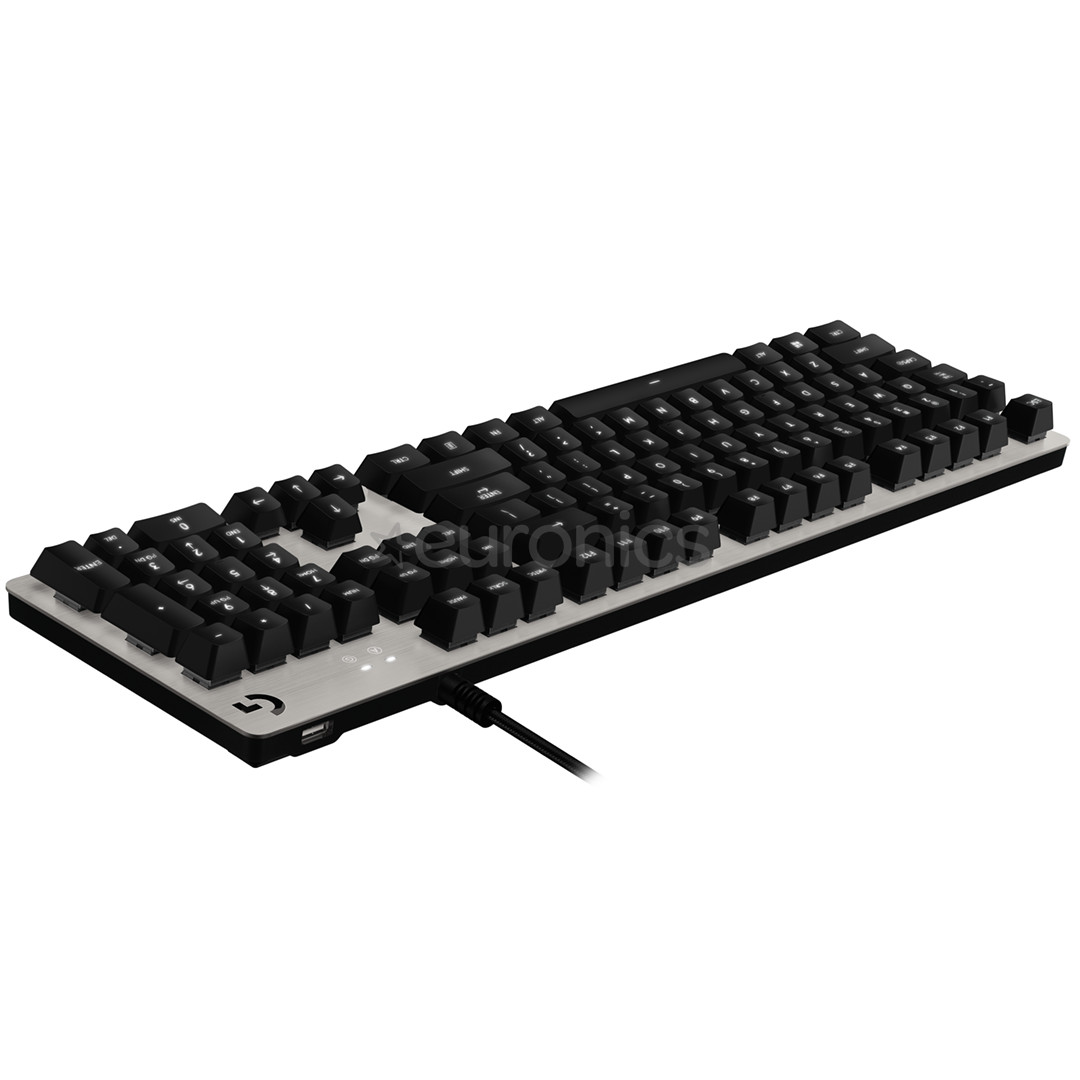 Logitech G413 Romer-G, US, нерж. сталь - Механическая клавиатура