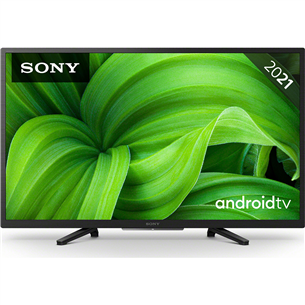 Sony W800, 32", HD, LED LCD, feet stand, black - TV