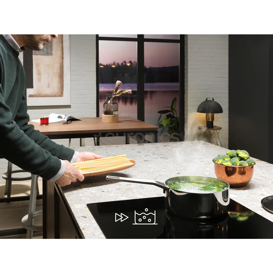 Electrolux 300, laius 59 cm, raamita, must - Integreeritav induktsioonpliidiplaat