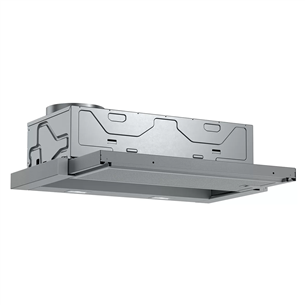 Bosch, 405 m³/h, width 59.8 cm, silver - Built-in Cooker Hood