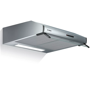 Bosch, 350 m³/h, width 60 cm, inox - Cooker Hood