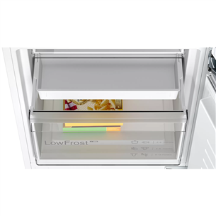 Bosch, 267 L, height 178 cm - Built-in Refrigerator