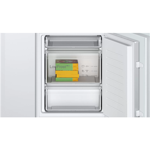 Bosch, 267 L, height 178 cm - Built-in Refrigerator