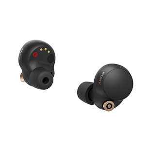 Sony WF-1000XM4, black - True-wireless Earbuds