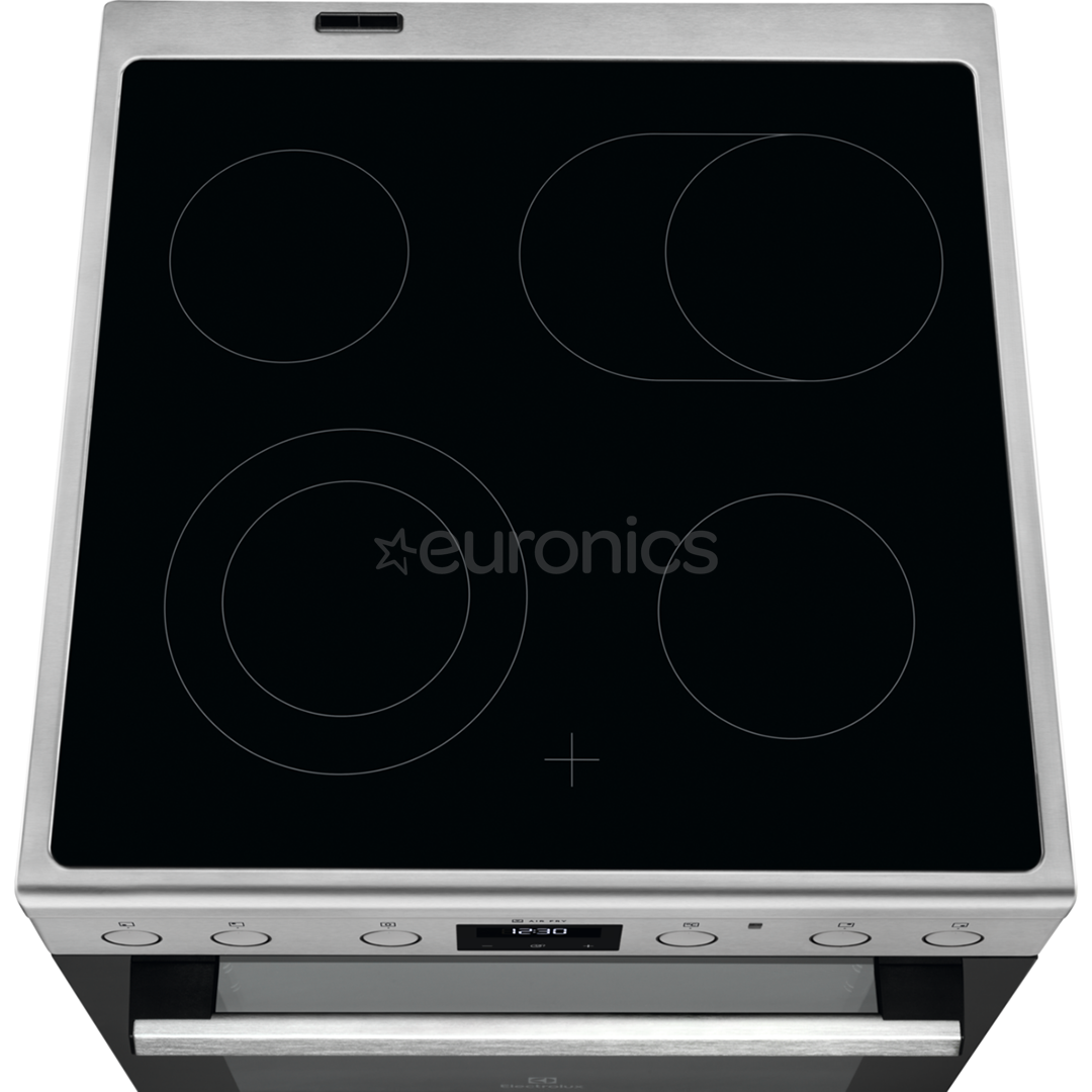 Electrolux SurroundCook, uputatavad nupud, 73 L, roostevaba teras - Eraldiseisev keraamiline pliit