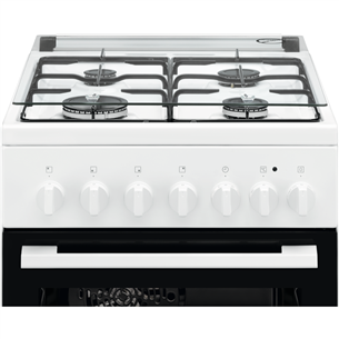 Electrolux, 54 L, white - Freestanding Gas Cooker with Electric Oven