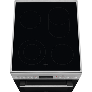 AEG, 58 L, inox - Freestanding Ceramic Cooker