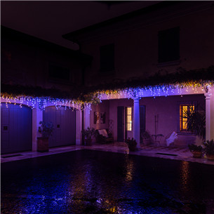 Twinkly Icicle 190 RGB LEDs (Gen II), IP44, 8,5 м, прозрачный - Умная гирлянда