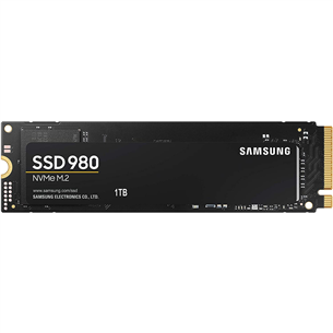 Samsung SSD 980, M.2 2280, 1 TB - SSD andmekandja MZ-V8V1T0BW